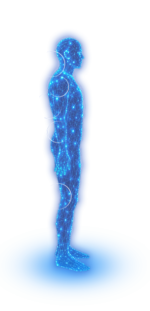 Digitaler Avatar stehend